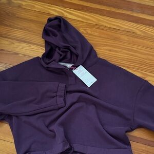 Women's Purple Hoodie Sweater
